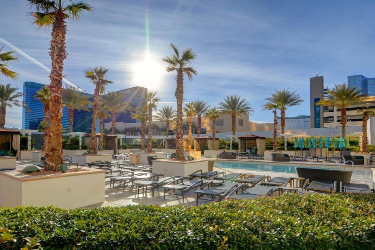 Mgm Signature-33-711 F1 Track & Strip View Balcony Las Vegas Ngoại thất bức ảnh