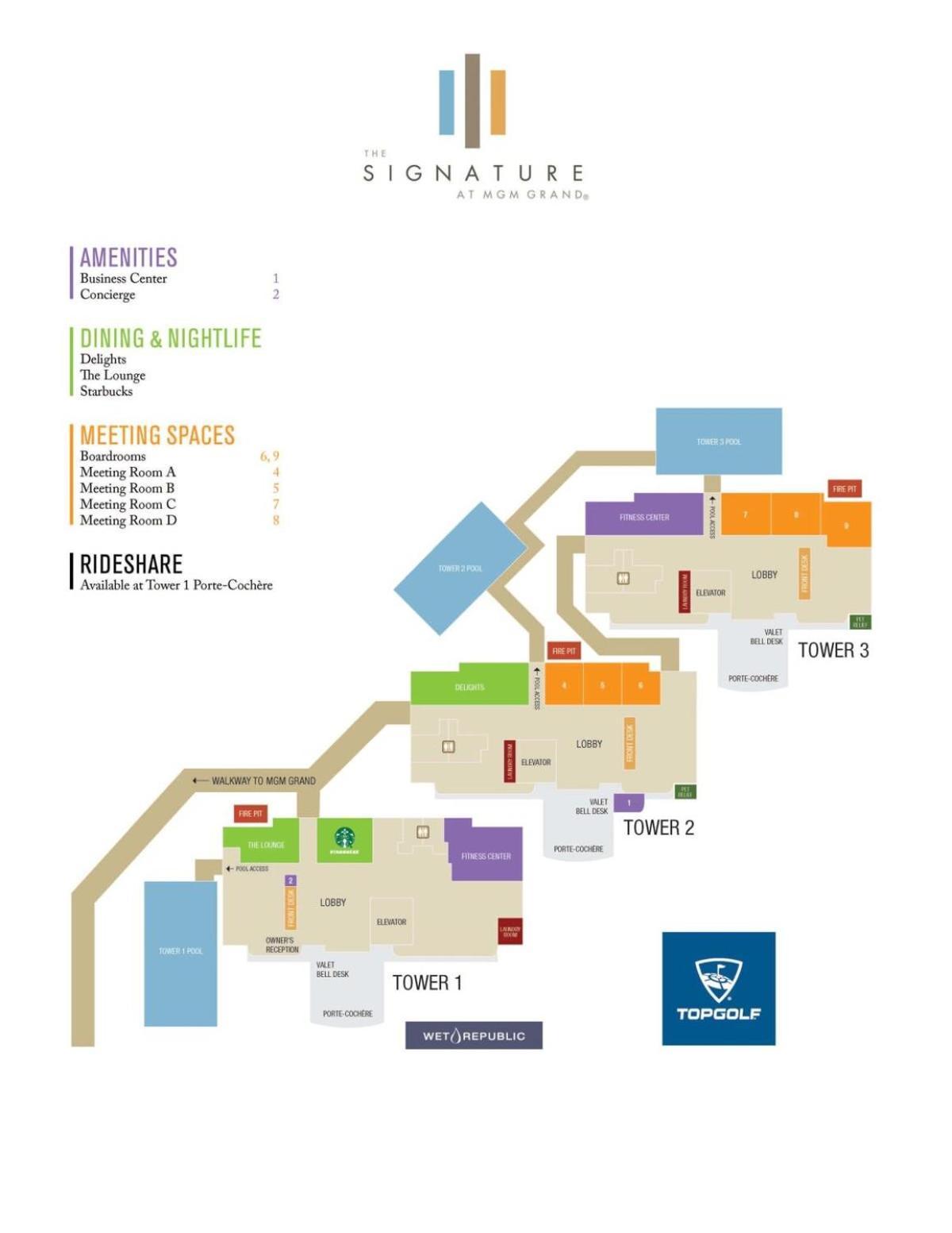 Mgm Signature-33-711 F1 Track & Strip View Balcony Las Vegas Ngoại thất bức ảnh