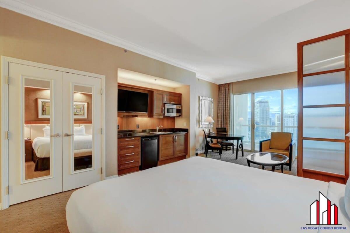 Mgm Signature-33-711 F1 Track & Strip View Balcony Las Vegas Ngoại thất bức ảnh