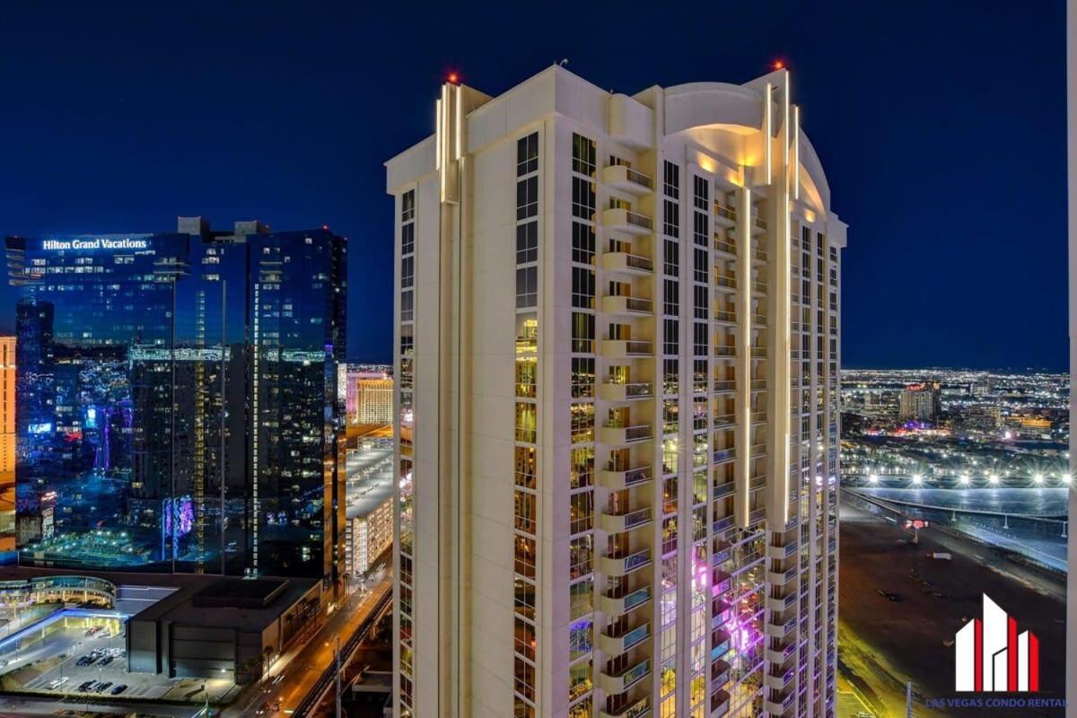 Mgm Signature-33-711 F1 Track & Strip View Balcony Las Vegas Ngoại thất bức ảnh